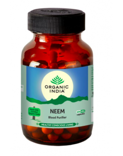ORGANIC INDIA Neem 60 Capsules Bottle - Blood Purifier